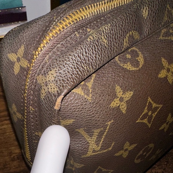 👜 Authentic Louis Vuitton Toiletry Pouch 28 Vintage Discontinued & Rare! NO0904 - Picture 12 of 13